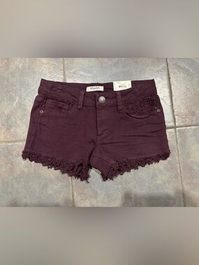 Girls Mudd Jeans in Plum Size 10